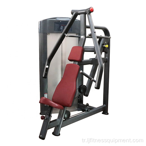 Ticari esnek oturmuş göğüs pres fitness ekipmanı